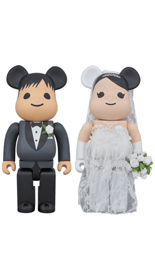 BE@RBRICK グリーティング 結婚 PLUS 400% collectible