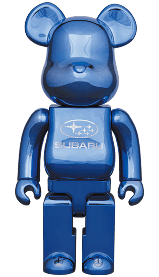 SUBARU BE@RBRICK THE 1st MODEL 400% collectible