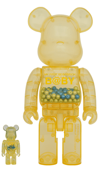 MY FIRST BE@RBRICK B@BY INNERSECT 2020 100% & 400% collectible