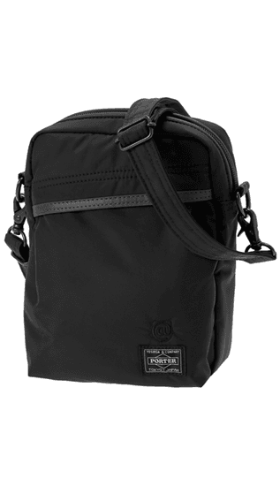 「PORTER × BE@RBRICK」 BLACK/REFLECTIVE SHOULDER BAG collectible