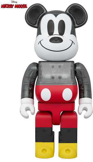BE@RBRICK AUDIO Portable Bluetooth(R) Speaker MICKEY MOUSE 400% collectible