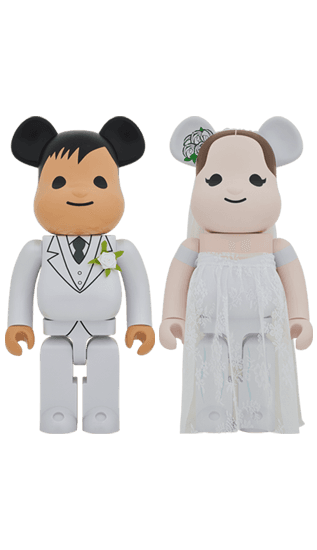 BE@RBRICK グリーティング 結婚 #2 PLUS 1000% collectible
