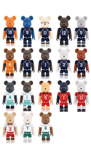 一番くじ ハイキュー!! ベアブリック ~ベアブリッくじ!!~ collectible