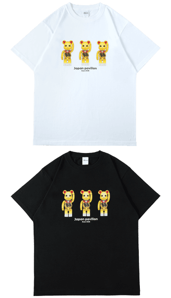 大阪・関西万博 BE@RBRICK グッズ BE@RBRICK Tシャツ(maneki-neko) collectible