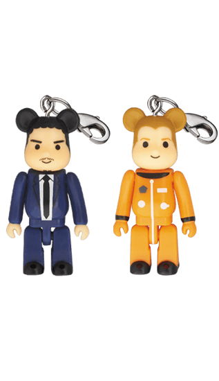 「宇宙兄弟」 BE@RBRICK ムッタ Ver. / ヒビト Ver. collectible
