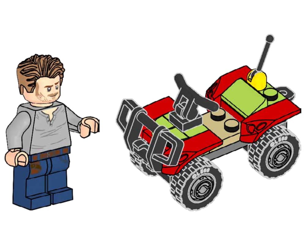 Owen with Quad Bike collectible