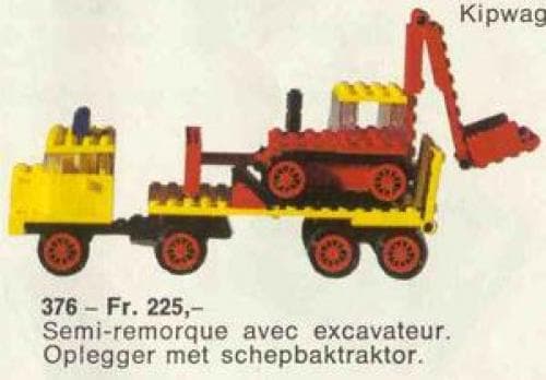 Low-Loader with Excavator collectible
