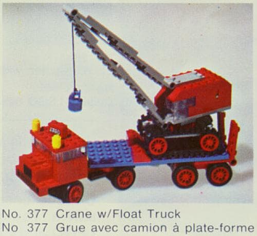 Crane with Float Truck collectible
