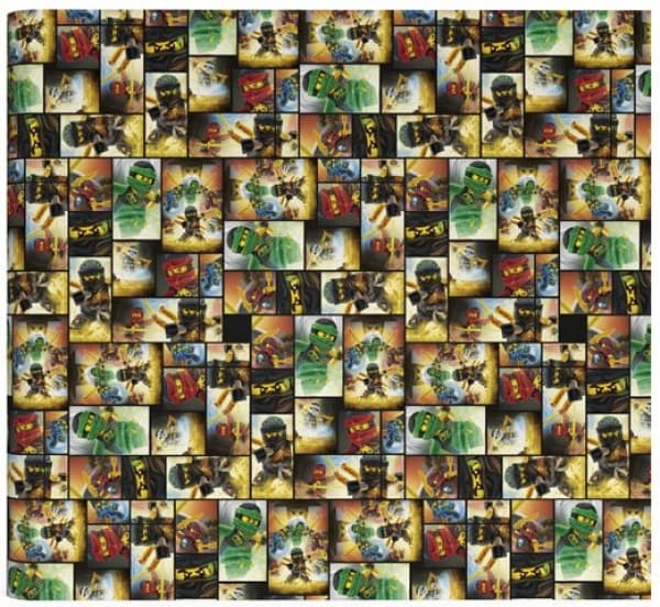 Ninjago Master Wu Wrapping Paper collectible