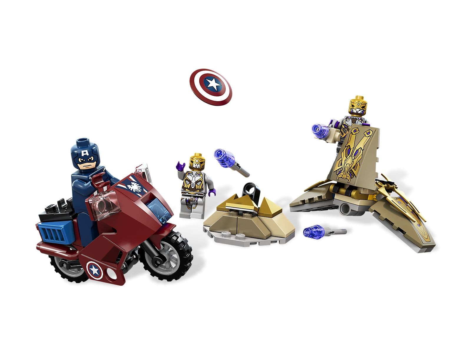 Captain America's Avenging Cycle collectible