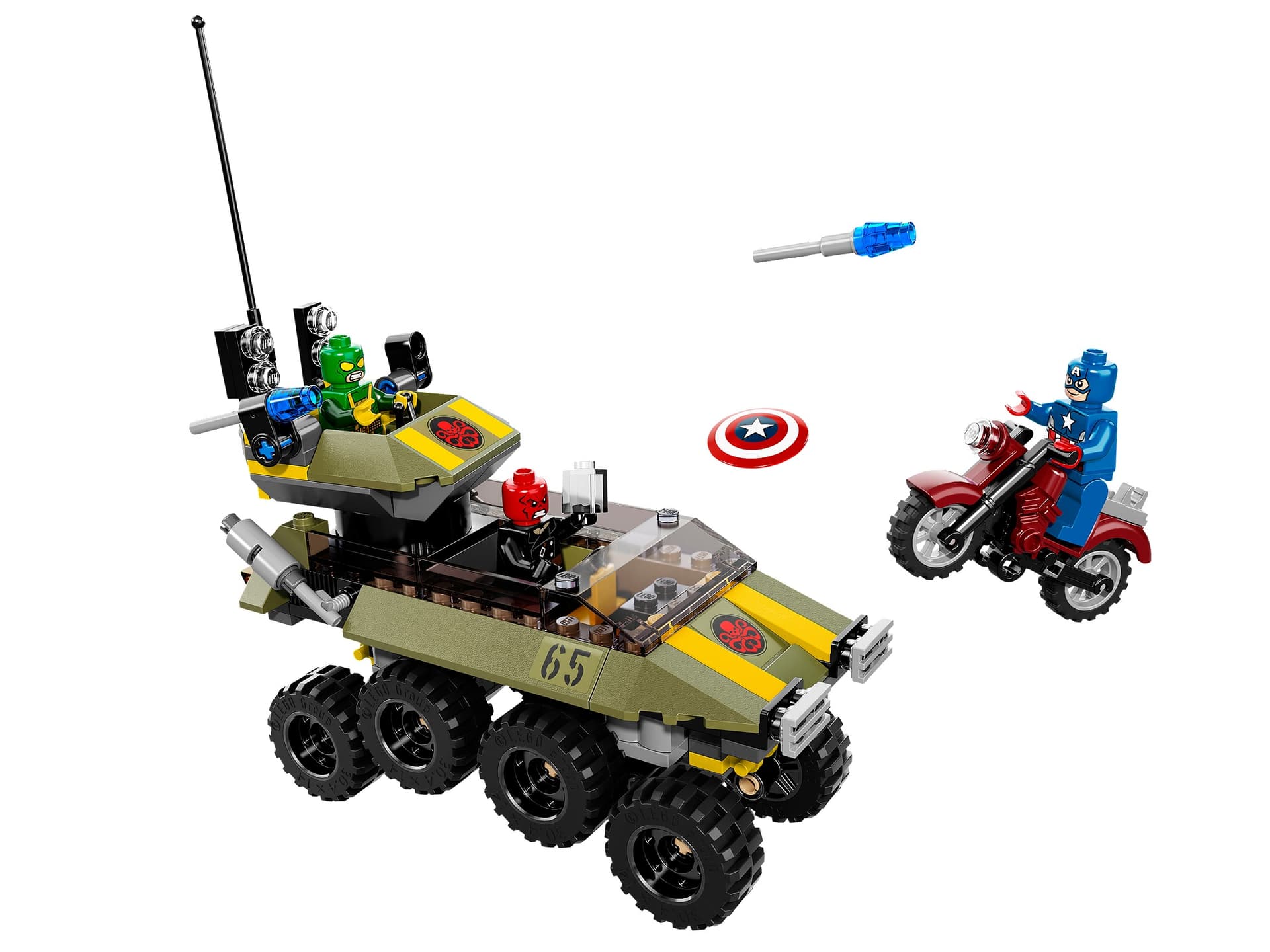 Captain America vs. Hydra collectible