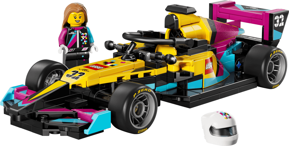 F1 ACADEMY LEGO Race Car collectible