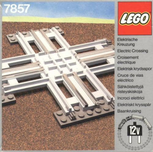 Crossing, Electric Rails Gray 12v collectible