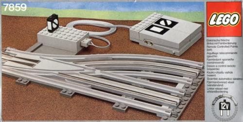 Remote Controlled Points Left 12v collectible