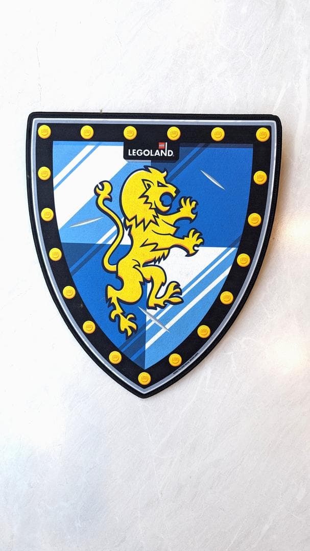 Legoland Yellow Lion Shield collectible