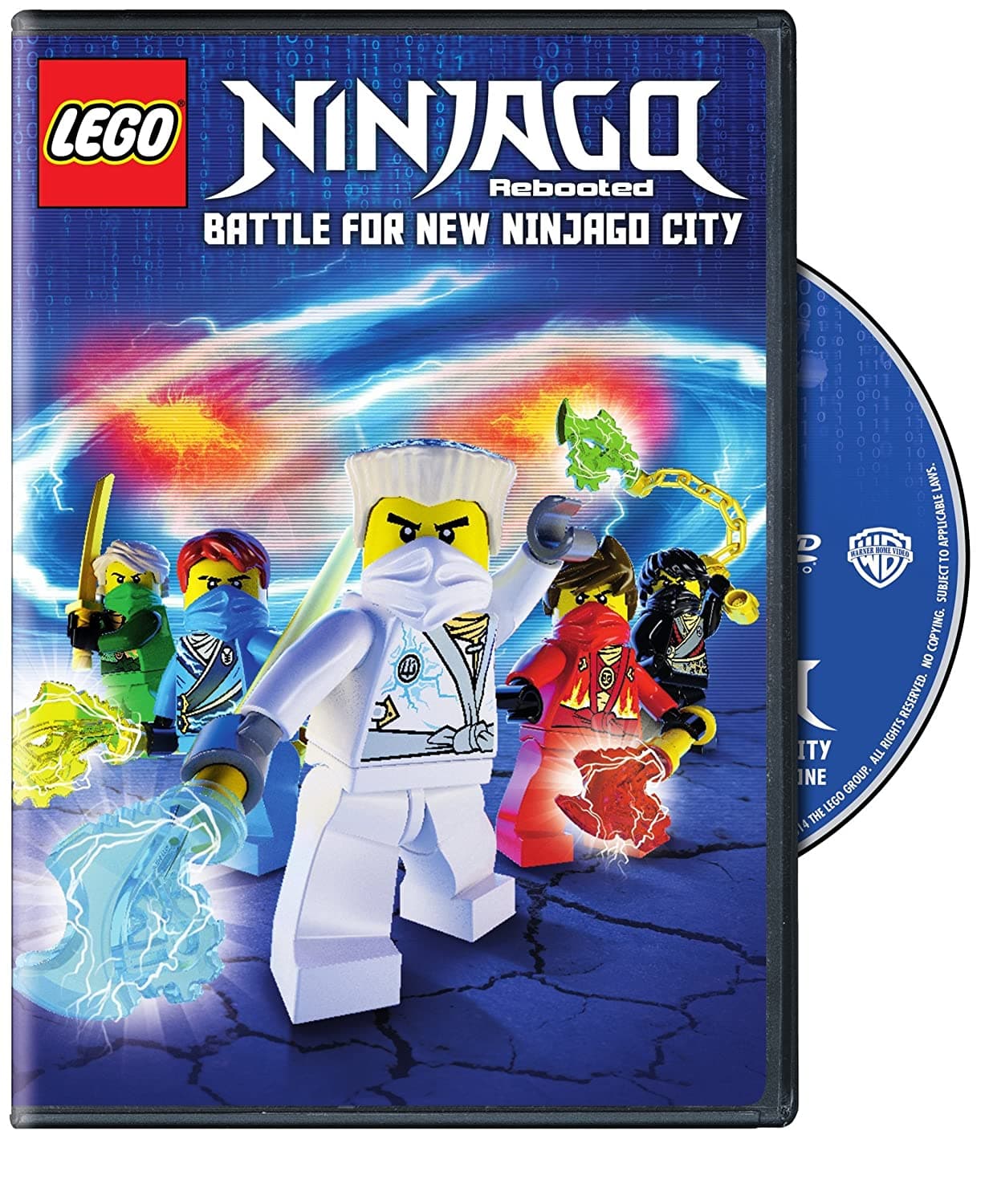 Ninjago: Rebooted: Battle for New Ninjago City (DVD) collectible