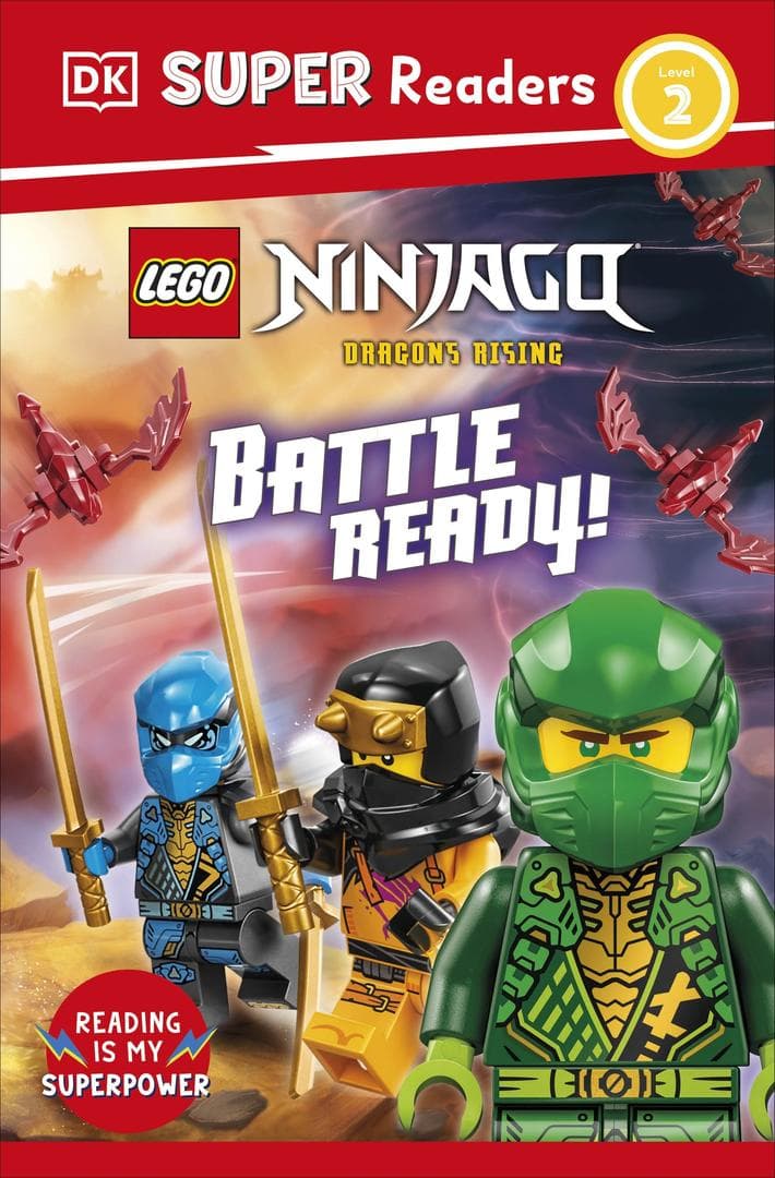 DK Super Readers Level 2: Ninjago: Dragons Rising: Battle Ready collectible