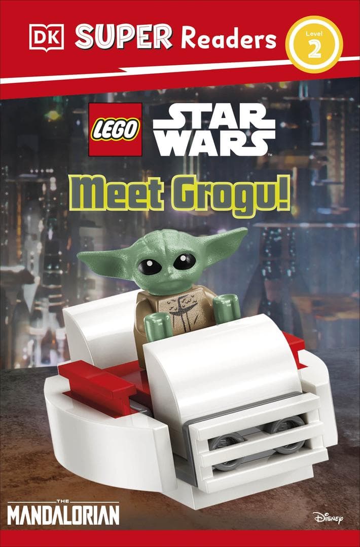 DK Super Readers Level 2: Star Wars: Meet Grogu collectible