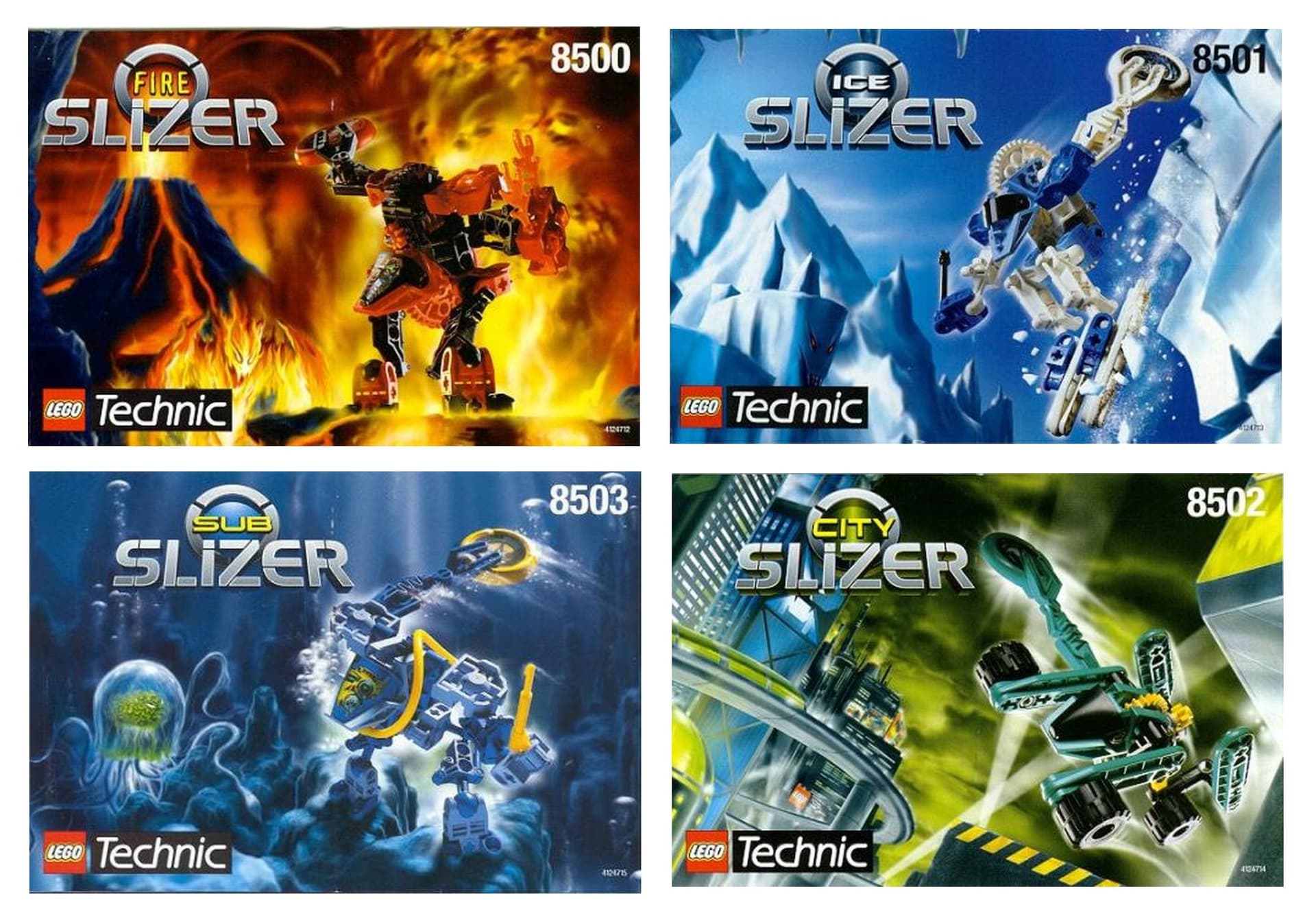 Robotops (8500 + 8501 + 8502 + 8503) collectible
