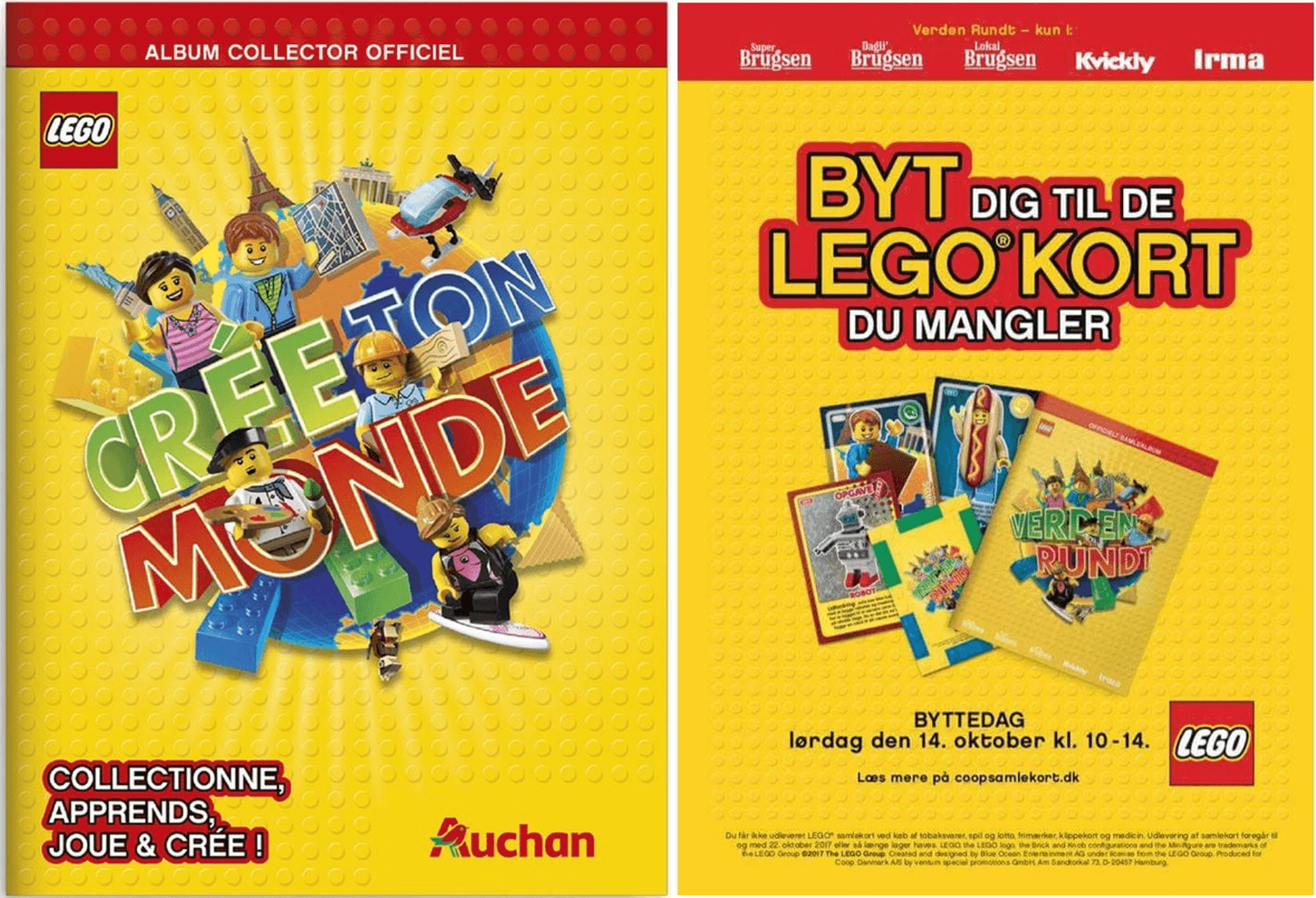 Create the World Trading Cards (Danish/French Version) collectible