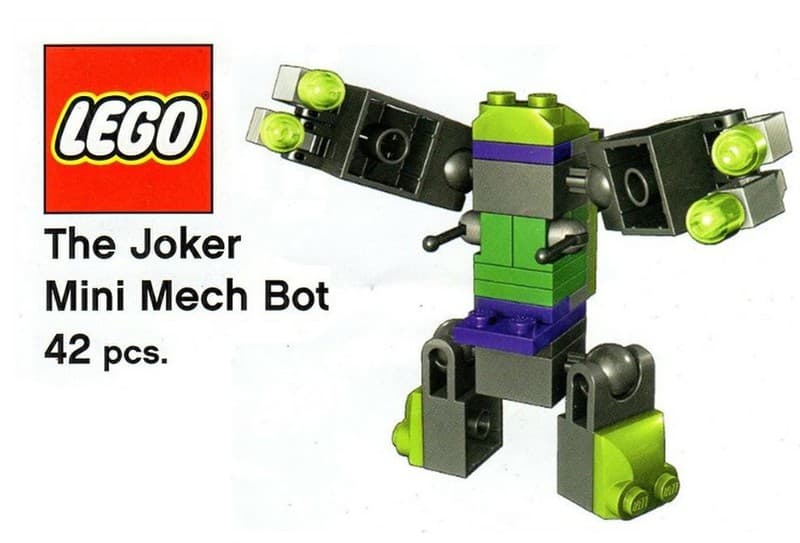 The Joker Mini Mech Bot collectible