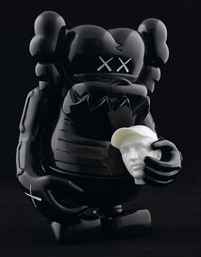 Sukarukun (Kaws X Bounty Hunter) (Black) collectible